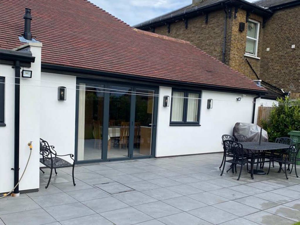barn-type house after refurbished