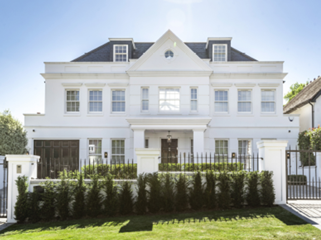 large house after design and build